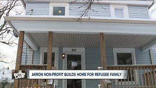 Akron non-profit builds home for refugee family