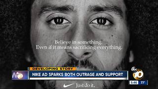 Nike ad sparks both outrage and support