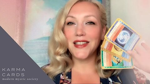 Karma Cards: LIVING THOUGHTS - pick-a-card reading