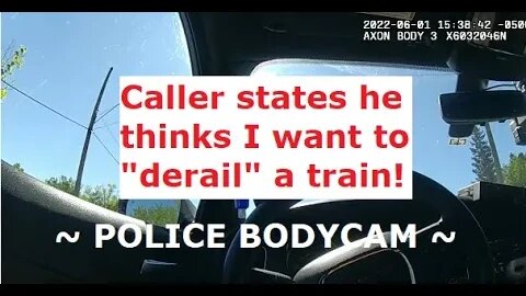 False Police Report Says I Will Derail Train For YouTube Views!?! (FULL AUDIO) | Jason Asselin