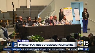 Protest planned at council meeting over Phoenix arrest video