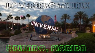 UNIVERSAL CITYWALK 2021! Orlando, Florida.