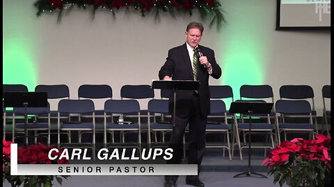 Never Again Pay Attention To Those Who Say - IT DOESN'T MATTER! Pastor Carl Gallups (Christmas)