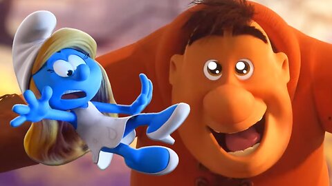 ogre love part 2 the smurfs 3D season cartoon for kids