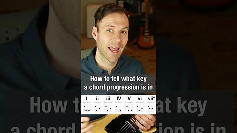 How to tell what key a chord progression is in