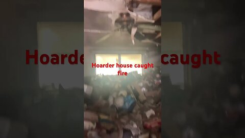 Hoarder house caught fire. #cleanup #spauldingdecon #dayshorts #cleanupcrew #hoarding #hoarder