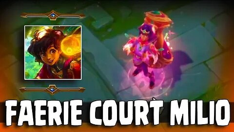 Milio | Faerie Court Skin 🎁 New Skin League of Legends 2023 🎁 LoL PBE Preview Spotlight New Skin