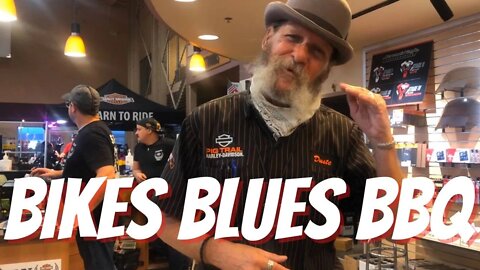 Bikes Blues and BBQ Motorcycle Rally 2022 -Harley davidson