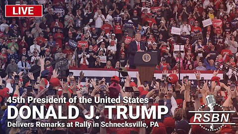 LIVE: President Trump Delivers Remarks at Rally in Schnecksville, PA - 4/13/24