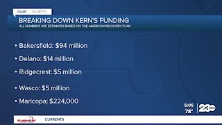 How will the American Rescue Plan benefit Kern County?