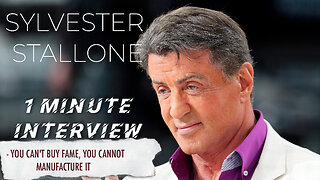 SYLVESTER STALLONE | one minute INTERVIEW