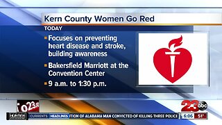 Kern County women go red