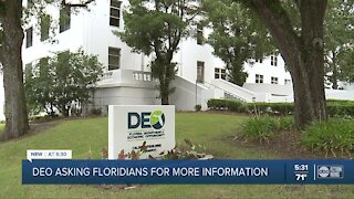 DEO asking Floridians for more information