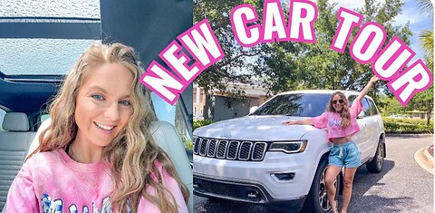 NEW CAR TOUR!!!!!! BUYING MY JEEP GRAND CHEROKEE LIMITED