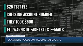 Avoiding COVID-19 vaccine passport scams