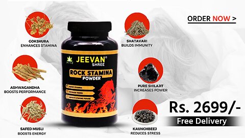 Buy Jeevan Shree Rock Stamina Powder For Men Problem 100% Ayurvedic Medicine/ Effective Treatment