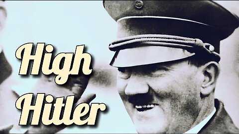 High Hitler Tweaking on Methamphetamine at Olympic Games in Germany