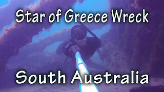 Freediving the Star of Greece Wreck, South Australia
