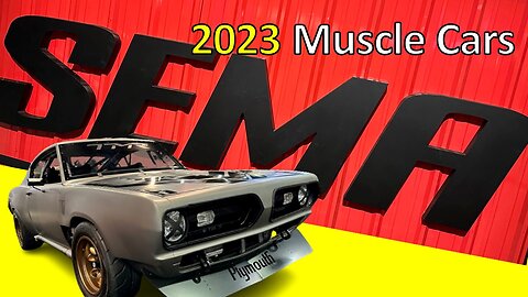 SEMA 2023 Muscle Cars