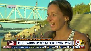 Caroline Keating discusses Great Ohio River Swim