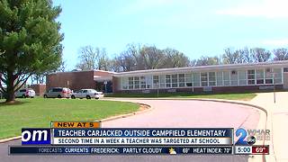 Another teacher carjacked at elementary school in Baltimore County