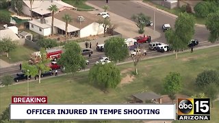 Two officers shot in Tempe shooting