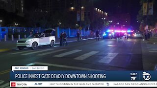 Police investigating deadly Gaslamp District shooting