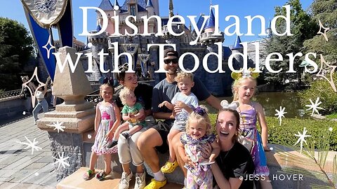 How to do Disneyland With Toddlers TIPS (+ a family vlog at Disneyland CA)