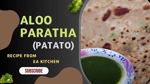 aloo patato paratha | Ea kitchen recipe | indian pakistan food dish