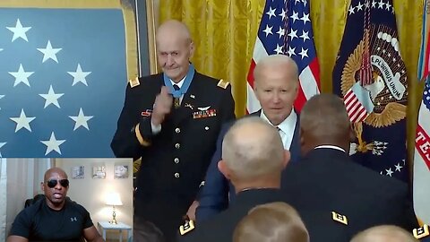 Joe Biden Walks Out On Medal of Honor Recipient Before The Benediction