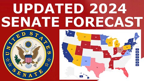 Updated 2024 Senate Map Prediction (February 2, 2024)