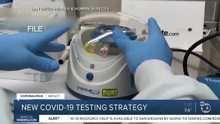 New COVID-19 testing strategy