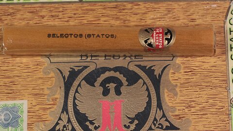 Los Statos de Luxe Selectos Vintage Late 1970's Cuban Cigar Unboxing Cuban Cigar Review