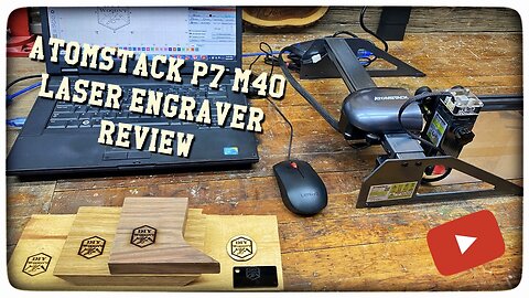 Atomstack P7 Portable Laser Engraver Review!