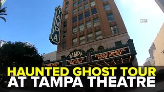Haunted Ghost Tour at Tampa Theatre | Taste and See Tampa Bay