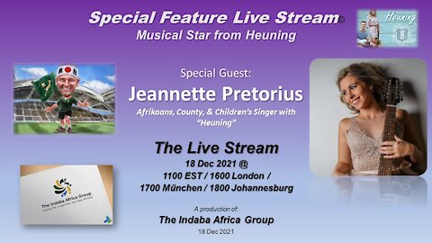 Country Music and Afrikaans Heuning Star Jeanette Pretorius