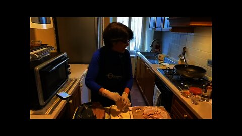 Italian Cooking Lesson: Grand mariner & Orange Chicken Breast
