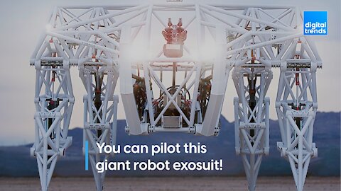 You can pilot this giant robot exosuit!