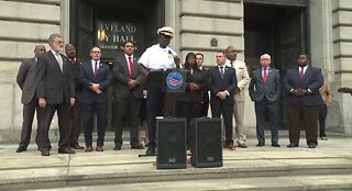 Council members hold news conference to discuss ongoing violence across Cleveland