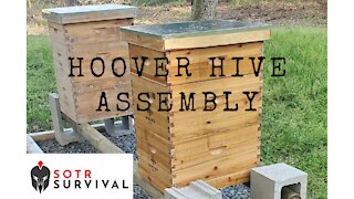 Hoover Hive Beehive Assembly Timelapse