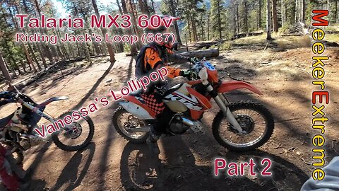 Talaria Sting MX3 - Riding with Moto's on Captain Jack's (667 Part 2)