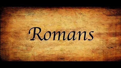 Romans Chapter 8