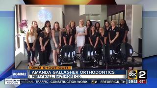 Good morning from Amanda Gallagher Orthodontics