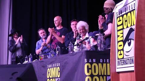 Trekkie delight: Nichelle Nichols at Comic-Con