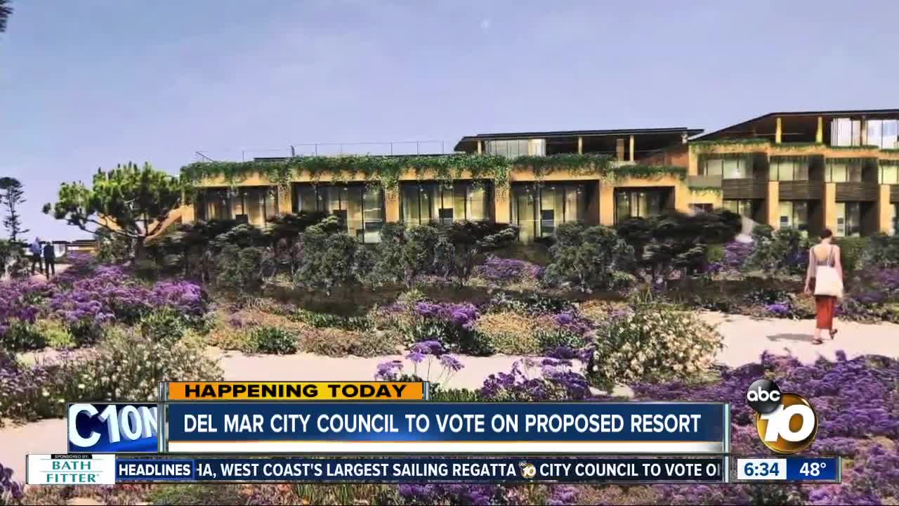 Proposed luxury resort up for Del Mar City Council vote