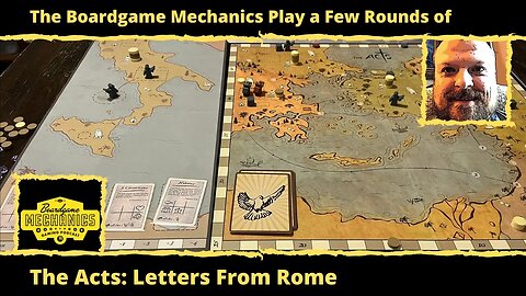 The Boardgame Mechanics Play a Few Rounds of The Acts: Letters From Rome