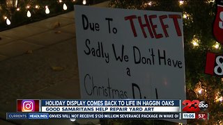 Holiday Display comes back to life in the Haggin Oaks neighborhood