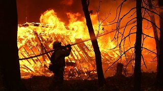 Fire Crews Making Progress On California Wildfires