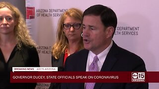 Governor Ducey declares public health emergency in Arizona over coronavirus