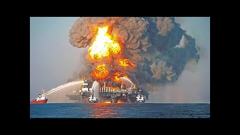 Russia Losing TRILLIONS OF TONS OF OIL: Ukraine Blows Up the Only Oil Rig in the Black Sea